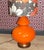 Flower Power Floor Lamp with Orange Illuminated Glass Base, 1970s For Sale - Image 6 of 14