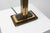 Brass Table Lamp with Black Rectangular Shade from Deknudt, Belgium, 1970s For Sale - Image 9 of 12