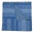 Chevron Hand Stitched Quilt, Twin-XL - Blue For Sale