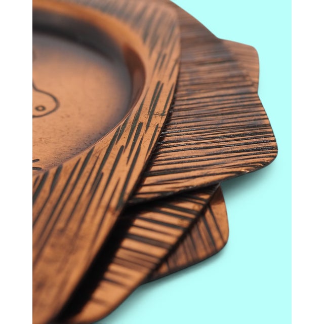 Vintage Polish Coasters, 1970s, Set of 6 For Sale - Image 6 of 10