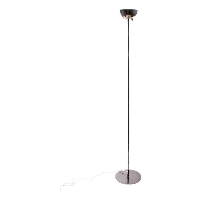 Late 20th Century Sonneman Style Torchiere Floor Lamp For Sale