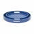 Contemporary Saint Tropez Round Tray Set of 2 - Classic Navy For Sale - Image 3 of 10