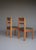 Modern Antique Side Chairs by Piet Klaarhamer, 1917, Set of 2 For Sale - Image 3 of 12