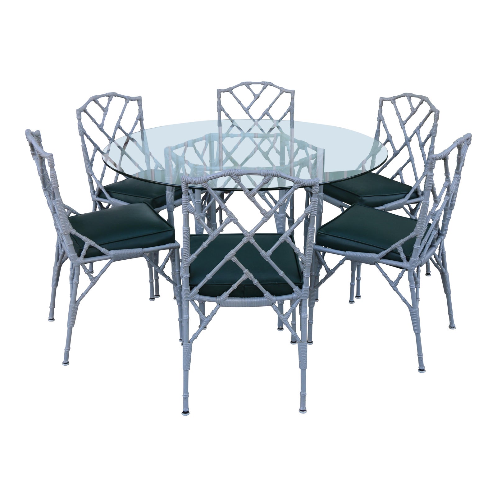 Venemen Outdoor Cast Iron Patio Set Chairish