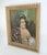 Giordano Giovanetti Italian Portrait Painting of an Exotic Woman, 1950's For Sale - Image 10 of 11