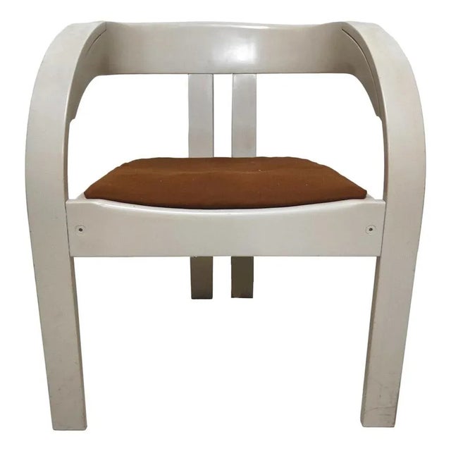 Wood Elisa Chair by Giovanni Battista Bassi, 1964 For Sale - Image 7 of 7