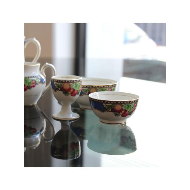 Breakfast Set for 1 from Orchard Booths Silicon China, 1920s, Set of 11 For Sale - Image 13 of 18