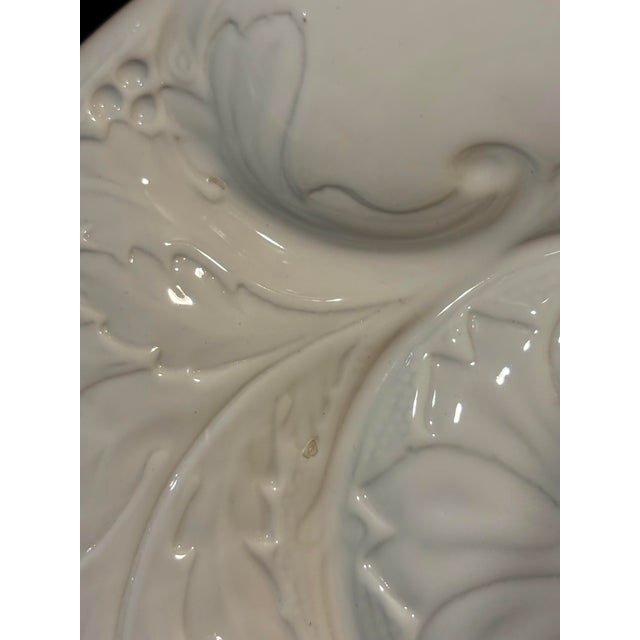 Ceramic Contemporary Majolica Style Artichoke Plates From Portugal - Set of Three For Sale - Image 7 of 8