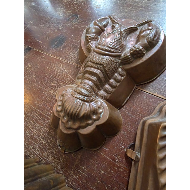 Collection of Copper Molds For Sale - Image 15 of 15