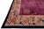 Antique Art Deco Chinese Handmade Floral Purple Wool Rug 11 Ft 11 in X 19 Ft 2 In. For Sale - Image 4 of 12