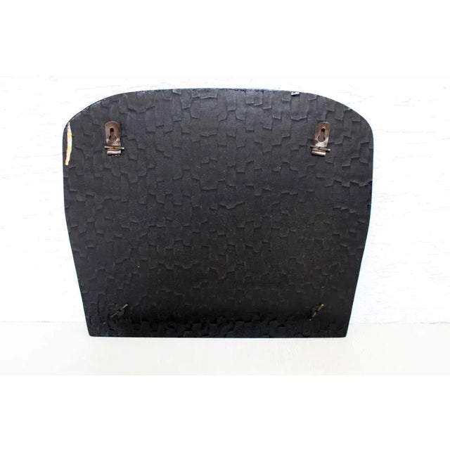 Mid-Century Glass Freeform Mirror For Sale - Image 6 of 11