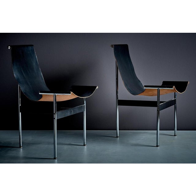 T-Chairs by Katavolos, Littell and Kelley for ICF, Italy, 1960s, Set of 2 For Sale - Image 4 of 15