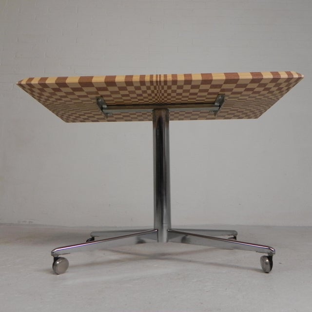 Coffee Table in Psychedelic Pattern, 1990s For Sale - Image 3 of 18