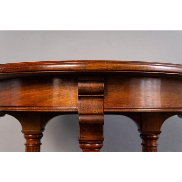 Antique Salon Table, 1900 For Sale - Image 9 of 15