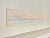 Modern Coastal Original Pastel Unframed Raw Edge Painting, Pink, Blue and Yellow For Sale - Image 11 of 12