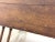 Vintage Brandt Campaign Style X-Base Writing Desk With Brass Details For Sale - Image 11 of 14