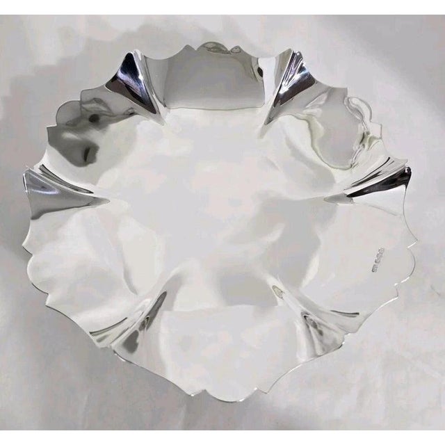 Viners Sterling Silver Cake Stand, Sheffield, 1936 For Sale - Image 6 of 18