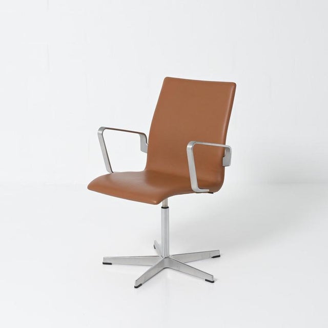 Arne Jacobsen Oxford Chair by Arne Jacobsen for Fritz Hansen, 1960s For Sale - Image 4 of 18