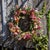 Rustic Mixed Floral and Foliage Wreath 20"D For Sale - Image 3 of 4