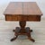 Antique Extendable Walnut Card or Tea Table with Drawer, 1800s For Sale - Image 12 of 16