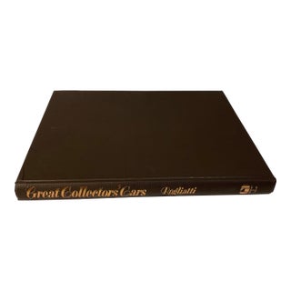 Vintage Hardcover Edition of Great Collectors' Cars by Gianni Rogliatti For Sale