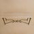 Metal Early 20th Century French Bronze + Travertine Console From A Historic Parisian Hotel For Sale - Image 7 of 12
