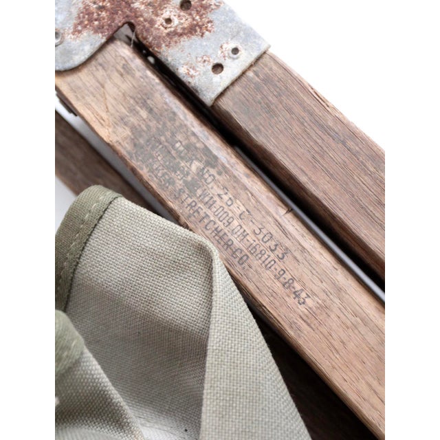 Vintage 1940s Army Cot Chairish