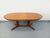Vintage Oval Extendable Dining Table in Teak from Baumann, 1960s For Sale - Image 6 of 18