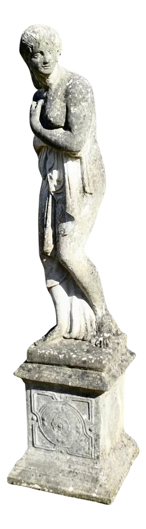 Large Weathered Garden Statue of Venus, 1900