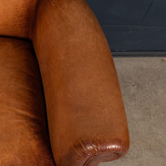 Vintage English Camford Leather Tub Chairs by John Lewis, 1980s, Set of 2 For Sale - Image 14 of 18