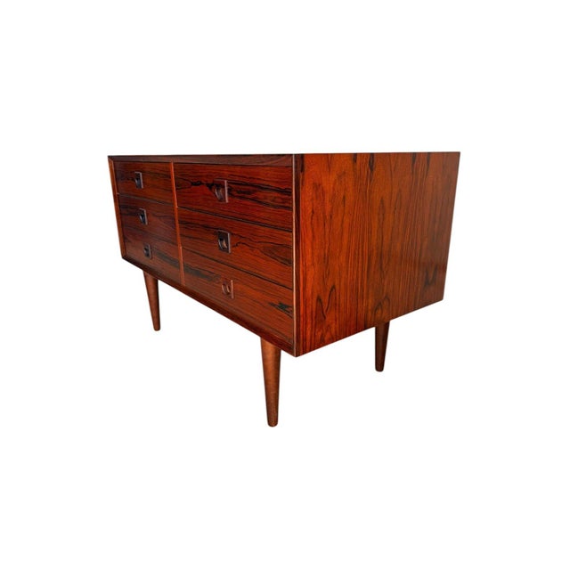 Mid-Century Modern Danish Rosewood Console Cabinet by Brouer For Sale - Image 9 of 13
