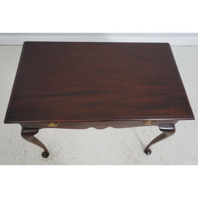 Wood Kittinger -Biggs 1 Drawer Mahogany Dressing Table For Sale - Image 7 of 18