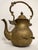 Antique Engraved Victorian Brass Hot Water Tea Kettle For Sale - Image 12 of 12