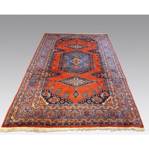 2000 - 2009 Large Vintage Handknotted Wool Rug from Wiss For Sale - Image 5 of 5