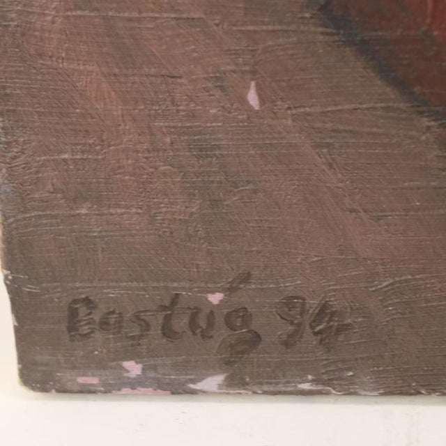 Oil on Canvas Painting of Reclining Female Nude, Atila Baştuğ , 1994 For Sale In San Francisco - Image 6 of 7