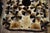 This is an amazing handmade mink quilt. It is queen size. It has red velvet trim and underside. The quilt is mainly a...