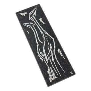 Mid-Century Modern Mosaic Birds Wall Plate by R. Zimmermann for Ritter, 1950s For Sale