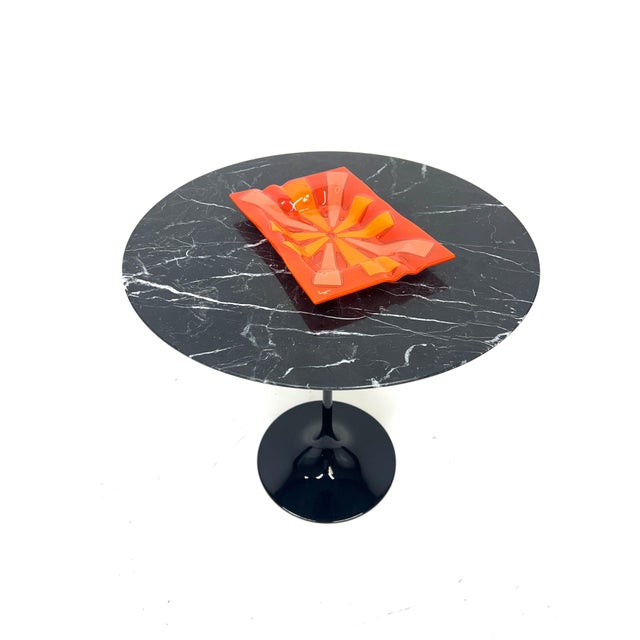 Mid-Century Modern Higgins Glass Dish or Tray For Sale - Image 3 of 13