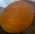 Mid 20th Century Bamboo/Rattan Small Round Side Child's Occasional Table Wood Top For Sale - Image 6 of 11