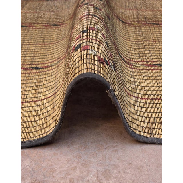 Maurtianian Tuareg Mat - 7.3 X 5.3 Ft For Sale - Image 4 of 6
