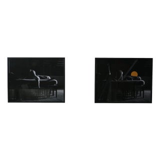 Freya Hattenberger, Afterimage I and Night Image II, 2000s, C-Prints, Set of 2 For Sale