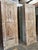 1920s Antique Carved Wood Door Whitewashed Rustic Floral Farmhouse Entry Doors 96x31.5 For Sale - Image 5 of 6