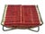 Folk Art Vintage Boho Trompe L’Oeil Watermelon Wicker Picnic Basket. For Sale - Image 3 of 12