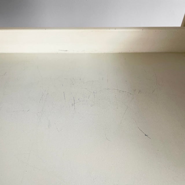 Italian Modern White Congresso Modular Bookcase attributed to Lips Vago, 1970s For Sale - Image 10 of 18