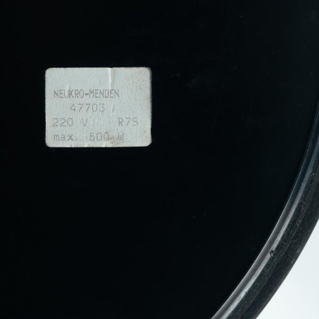 Black Vintage German Floor Lamp, 1980s For Sale - Image 8 of 16