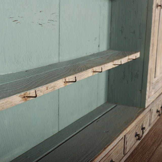 English Bleached Oak Dresser For Sale - Image 9 of 14