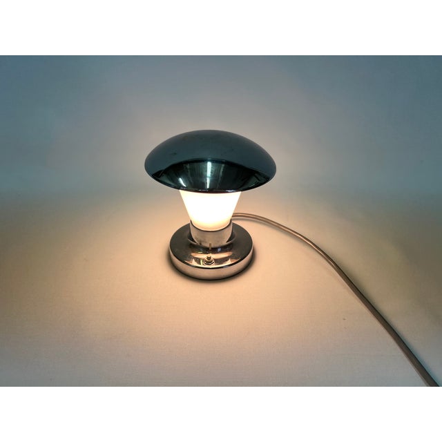 Mid-Century Modern Table Lamp by Josef Hurka for Napako, 1930s For Sale - Image 3 of 10