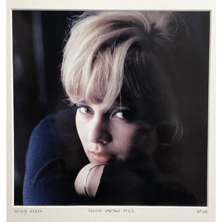 Sylvie Vartan, Willy Rizzo, 1963, Silver Gelatin Print For Sale
