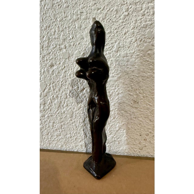 Metal Reg Butler, Reg Butler Bronze Sculpture Musee Imaginaire Abstract Brutalist Female Figure For Sale - Image 7 of 18
