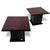1960s Mid-Century Modern Space Age Rosewood and Acrylic Coffee Table Set, 1960s, Set of 3 For Sale - Image 5 of 10